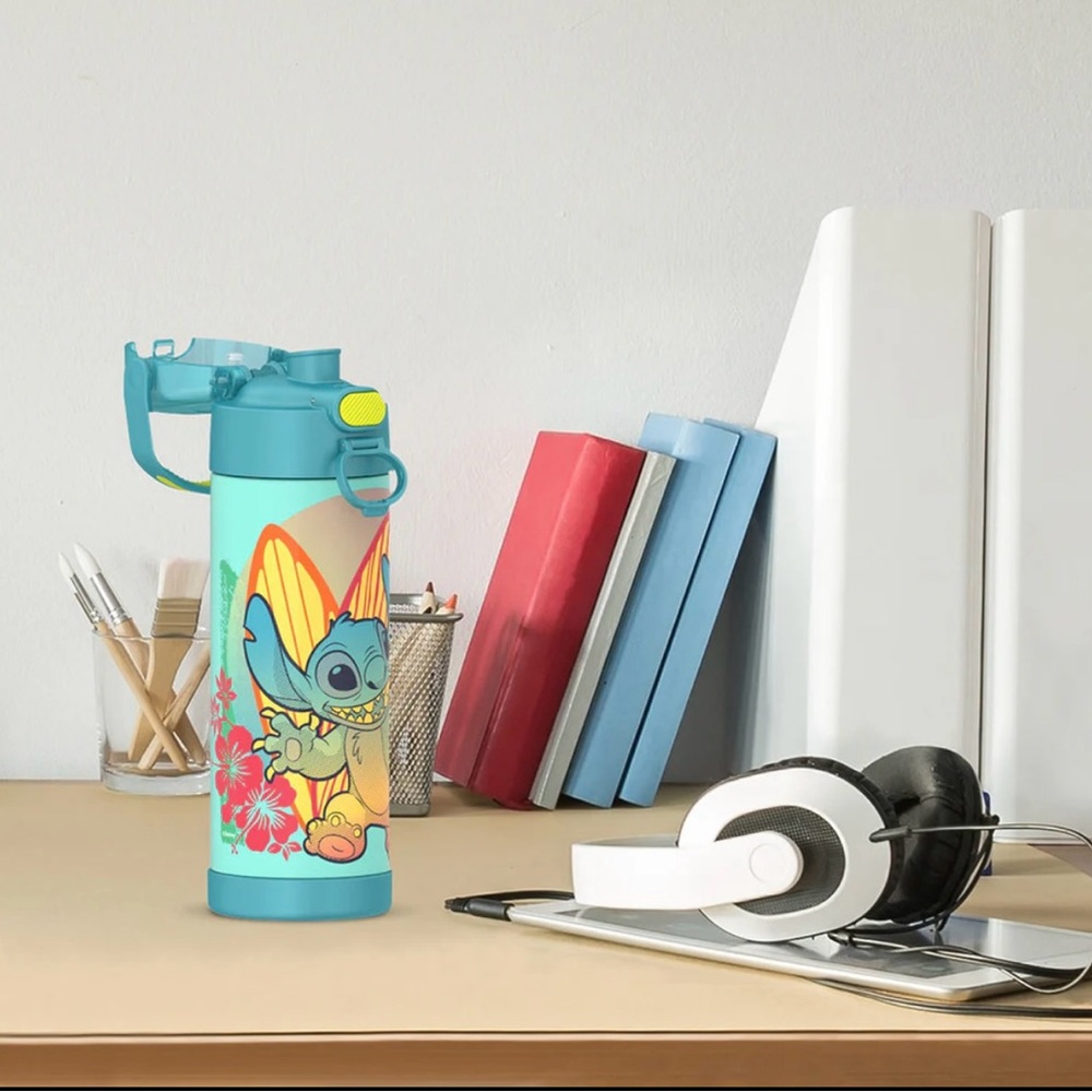 Thermos brand Stitch Themed Water Bottle - Picture 6 of 7